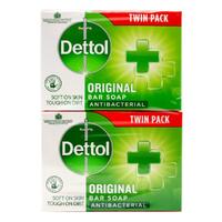 Dettol Antibacterial Bar Soap Original Twin Pack 100g 
