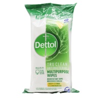 Dettol Antibacterial Wipes Zesty Citrus & Lemongrass Pack of 90's