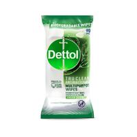 Dettol Tru Clean Antibacterial Multipurpose Wipes Crisp Pear Pack of 90's