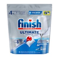 Finish Ultimate Essential Dishwasher Tabs Pack of 60's
