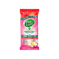 Pine O Cleen Tropical Blossom Disinfectant Biodegradable Cleaning Wipes Pack of 110's