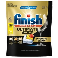 Finish Powerball Ultimate Plus Lemon Intensive Clean Pack of 100