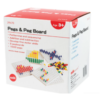 Pegs And Peg Board Set