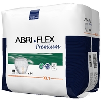 Abri-Flex Premium Pull-Ups XL1 6D (130 - 170cm,1400mL) (6 x 14) Carton of 84's