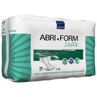 Abri-Form Junior Nappies XS2 (40 - 60cm, 1500mL) (4 x 32) 128's
