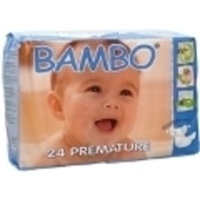 Bambo Nature Nappies Size 0 1 - 3 KG 24's