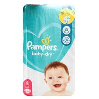 Pampers Baby Dry Nappies (9kg-14kg) Size 4 Toddler Pack of 46's