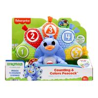 Fisher Price Counting & Colors Peacock Press N Play