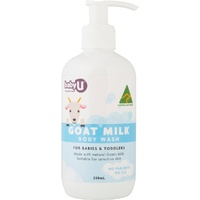 BabyU Goat Milk Body Wash 250mL
