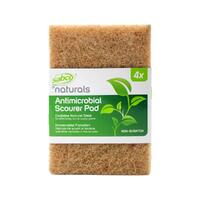 Sabco Antimicrobial Scourer Pad Pack of 4's