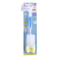 Baby Bottle & Teat Brush 2 in1 26cm x 5.5cm 1pc