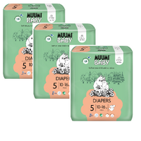 Muumi Nappies Size 5 Maxi Plus 10-16kg (3x44) Carton of 132