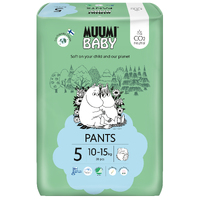 Muumi Nappy Pants Size 5 Maxi Plus 10-15kg Pack of 38
