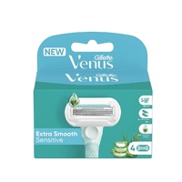Gillette Venus Extra Smooth Sensitive Razor Blade Cartridges Pack of 4