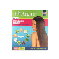 Sofn'free Argan+ No-Lye Conditioner Relaxer Double Pack Super Kit
