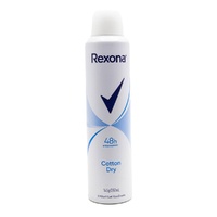 Rexona Deodorant Body Spray Women Cotton Dry 250mL