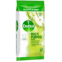 Dettol Multi Purpose Wipes Apple Pack of 120