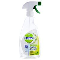 Dettol Surface Cleanser Antibacterial Lime & Mint Trigger 500mL
