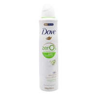 Dove Antiperspirant 72H Zero Aluminium Salts with Zinc Complex Cucumber & Green Tea Scent 250 mL