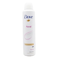 Dove Antiperspirant 1/4 Moisturising Cream Floral Scent 145 g/250 mL