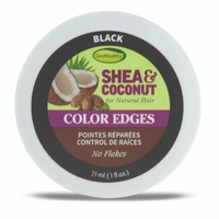 GroHealthy Shea & Coconut Colour Edges Black 28g (1oz)
