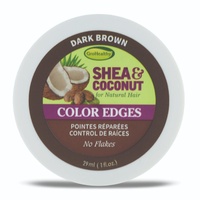 GroHealthy Shea & Coconut Colour Edges Dark Brown 28g (1oz)