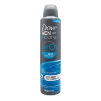 Dove Men+Care Zero Aluminium Antiperspirant Clean Comfort 142g / 250mL
