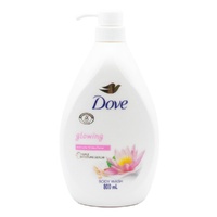 Dove Body Wash Triple Moisture Serum, Glowing Rice Water & Lotus Flower 800mL 