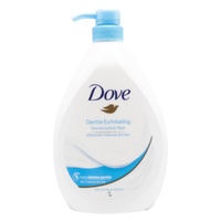 Dove Gentle Exfoliating Nourishing Body Wash 1L