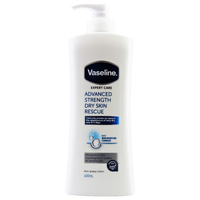 Vaseline Body Lotion Advanced Strength Fragrance Free 400ml