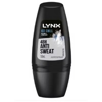 Lynx Antiperspirant Roll On Deodorant Ice Chill 50mL