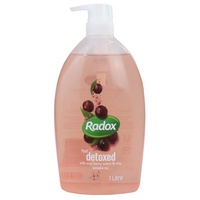 Radox Shower Gel Feel Detoxed With Acai Berry & Clay 1L