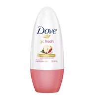  Dove Roll On Deodorant Apple & White Tea Scent 50mL