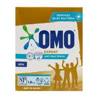 Omo Laundry Powder Expert Antibacterial Front/Top Load Washing Machine 1.8kg