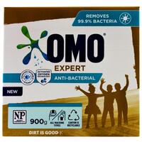 Omo Laundry Powder Expert Anti Bacterial Front & Top Loader 900g