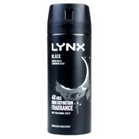 Lynx Black Deodorant Body Spray Frozen Pear & Cedarwood Scent 150mL