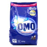 Omo Laundry Powder With Built In Pre-Treaters Front + Top Loader 800g