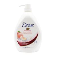  Dove Body Wash White Peach and White Tea Rebalancing 1L