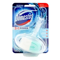 Domestos 3 In 1 Power Toilet Rim Block Ocean 40g