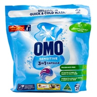 OMO 3-in-1 Capsules Sensitive Pack of 28's