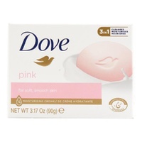 Dove Soap Pink 3-in-1, Cleanses, Moisturises, Nourishes 90g