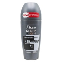 Dove Antiperspirant Roll-On – Men+Care Invisible Dry 48H Protection 50mL 