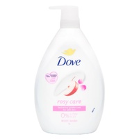 Dove Rosy Care Body Wash 0% Sulfate SLES 1L