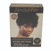 Sta-Sof-Fro Powder Hair Colour Black No 70 8g