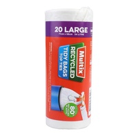 Multix Recycled Tidy Bags 71cm x 58cm 34L Large 20's