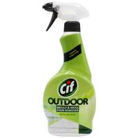 Cif Outdoor Mould & Moss Stain Remover Spray With Bleach 450mL