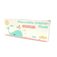 Disposable Children 3 Ply Face Masks Pack of 50's