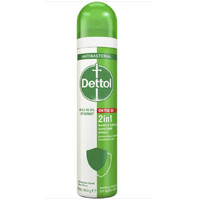 Dettol Antibacterial 2-in-1 Hand & Surface Sanitiser Spray 90mL