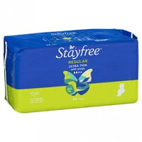 Stayfree UltraThin Regular Pads with Wings 24 Pack