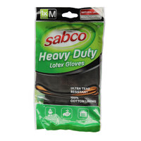 Sabco Heavy Duty Latex Gloves 1 Pair